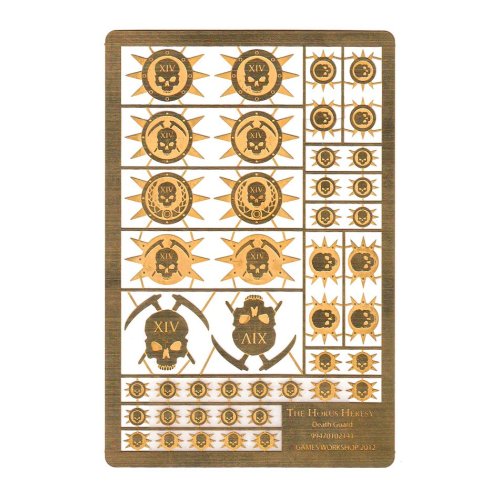 Death Guard Legion Etched Brass